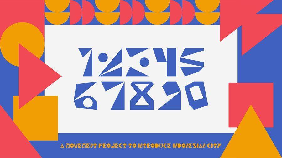 DEPOK CUBISM 几何图形英文字体,免费可商用 设计素材 第5张-素材湾 DEPOK CUBISM 几何图形英文字体,免费可商用 设计素材 第5张