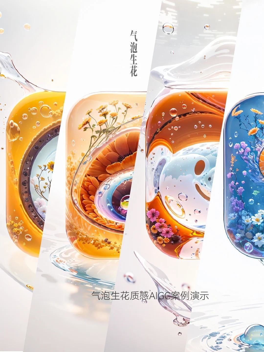 气泡生花，有花会更美！手机图标你爱了吗？
