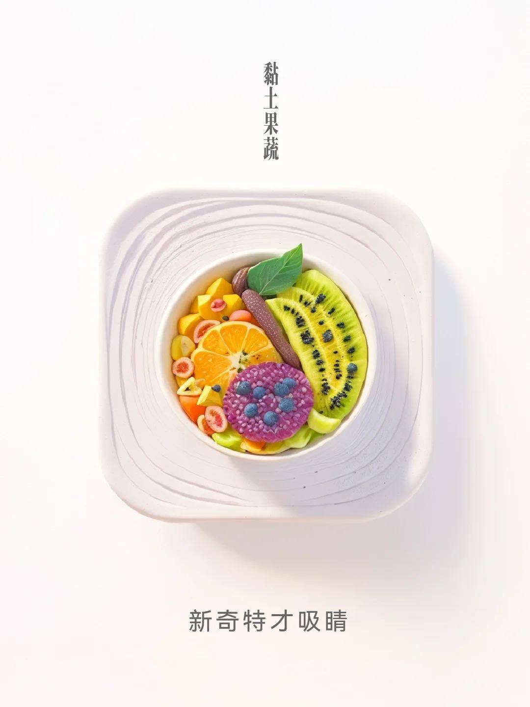 只有新奇特才吸睛？黏土果蔬风它来了！