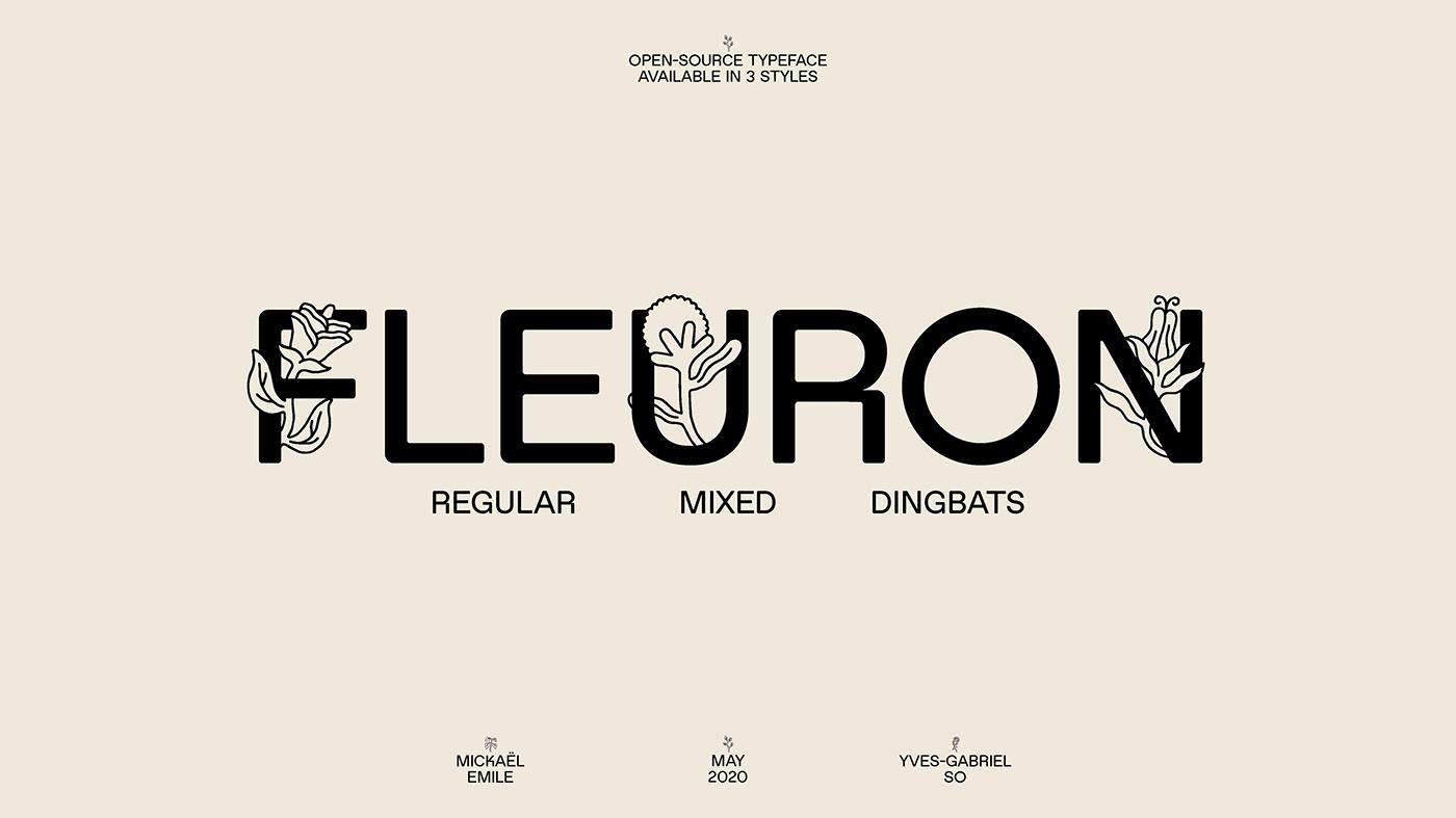 Fleuron花卉图形英文装饰字体,免费可商用 设计素材 第1张-素材湾 Fleuron花卉图形英文装饰字体,免费可商用 设计素材 第1张