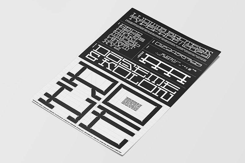 Ludwig Grotesk可商用工业风英文字体 设计素材 第3张-素材湾 Ludwig Grotesk可商用工业风英文字体 设计素材 第3张