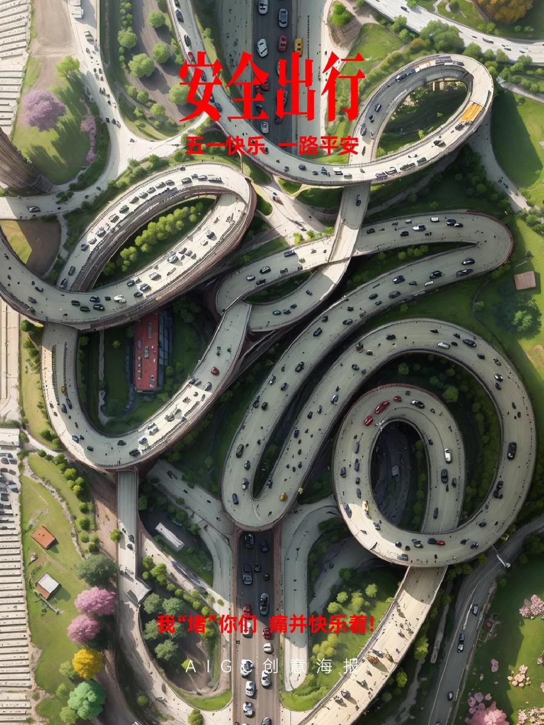 五一出行,我“堵”你们一定痛并快乐着!