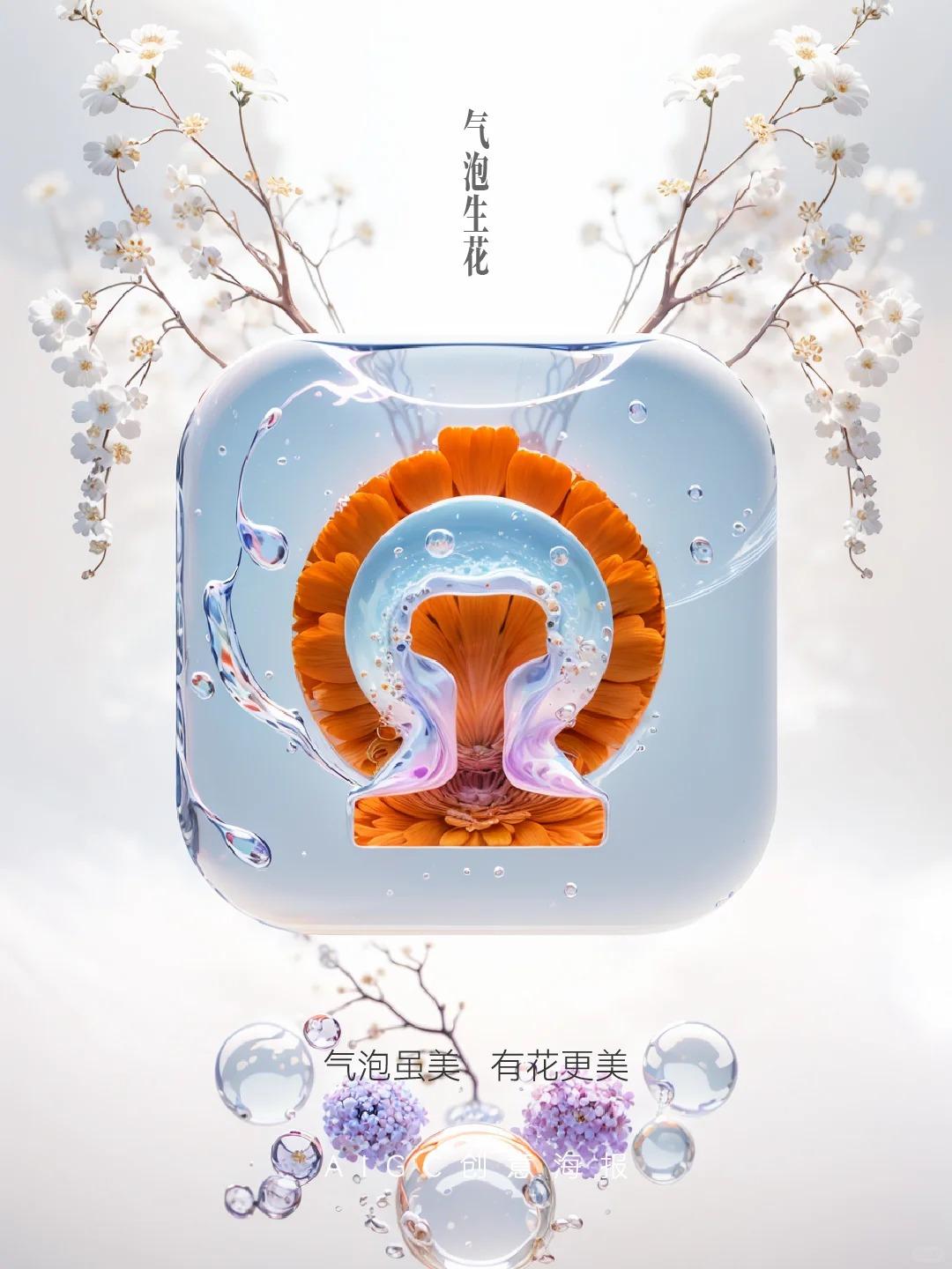 你们要的气泡生花手机图标已更新（15个）