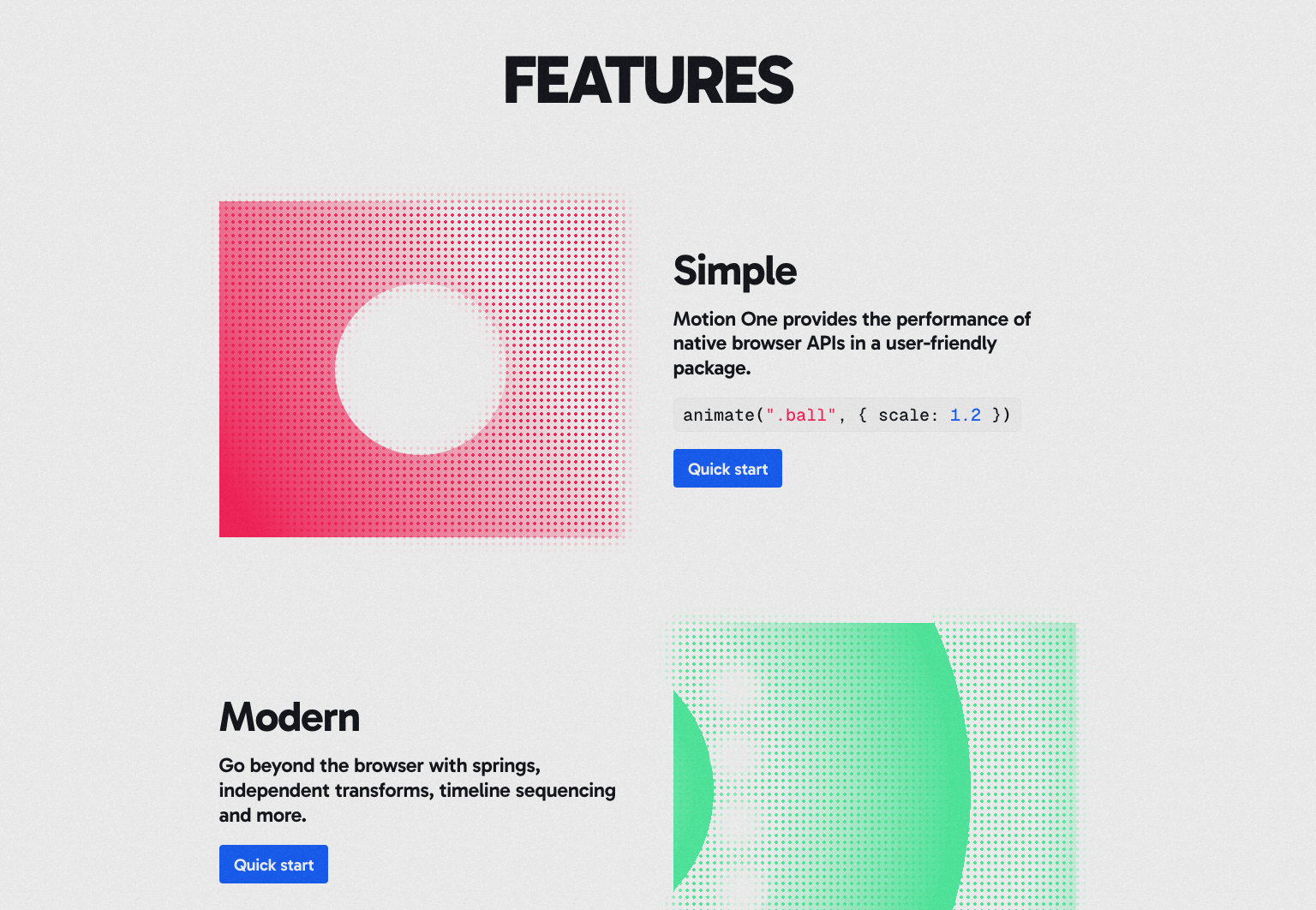 Motion One: 利用 Web Animations API 实现流畅动画效果