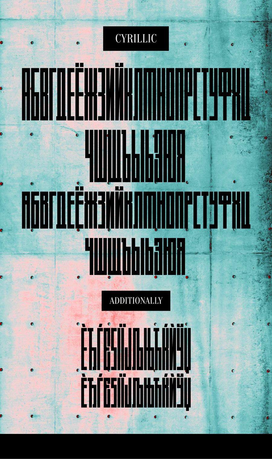 Massivertical海报窄体字体,免费可商用 设计素材 第5张-素材湾 Massivertical海报窄体字体,免费可商用 设计素材 第5张