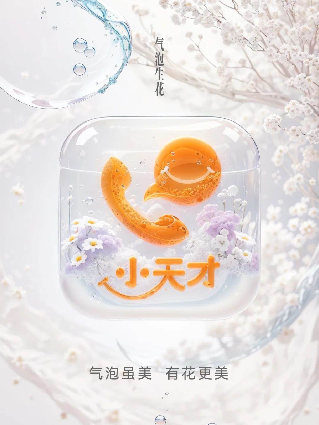 诱不过小朋友们的喜爱，续更气泡生花图标！