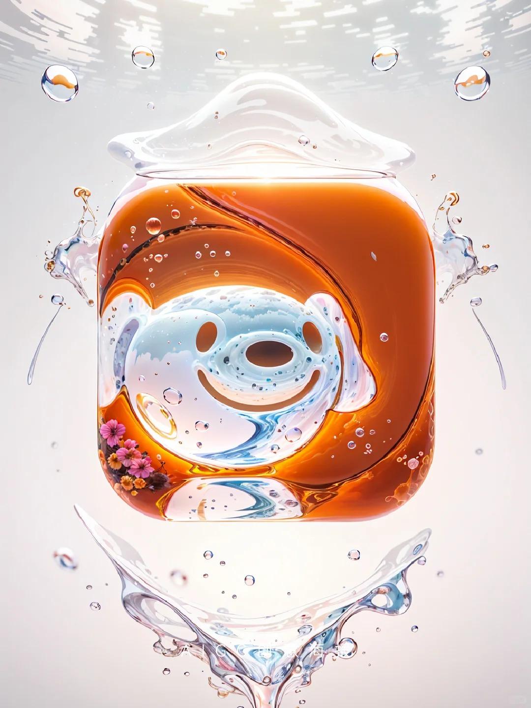 气泡生花，有花会更美！手机图标你爱了吗？