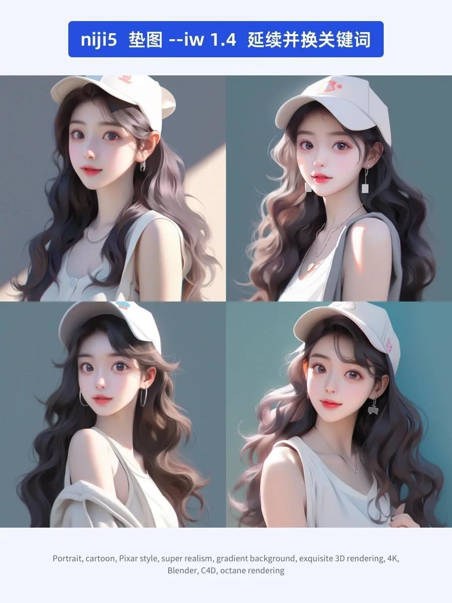 少女生成初体验 | 这个颜值打几分 | AI人像
