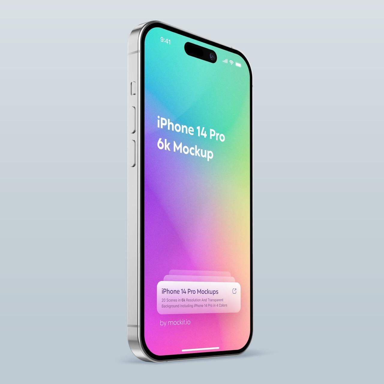 20款苹果iPhone 14 Pro手机贴图PSD源文件