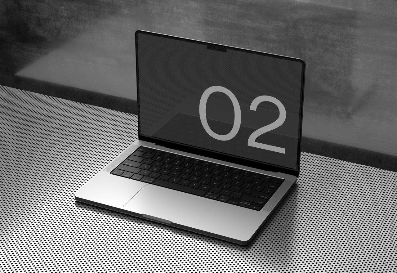 18款苹果MacBook笔记本电脑iphone苹果手机PSD素材下载
