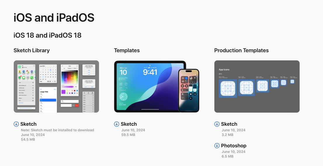 最新iOS 18 设计规范和组件