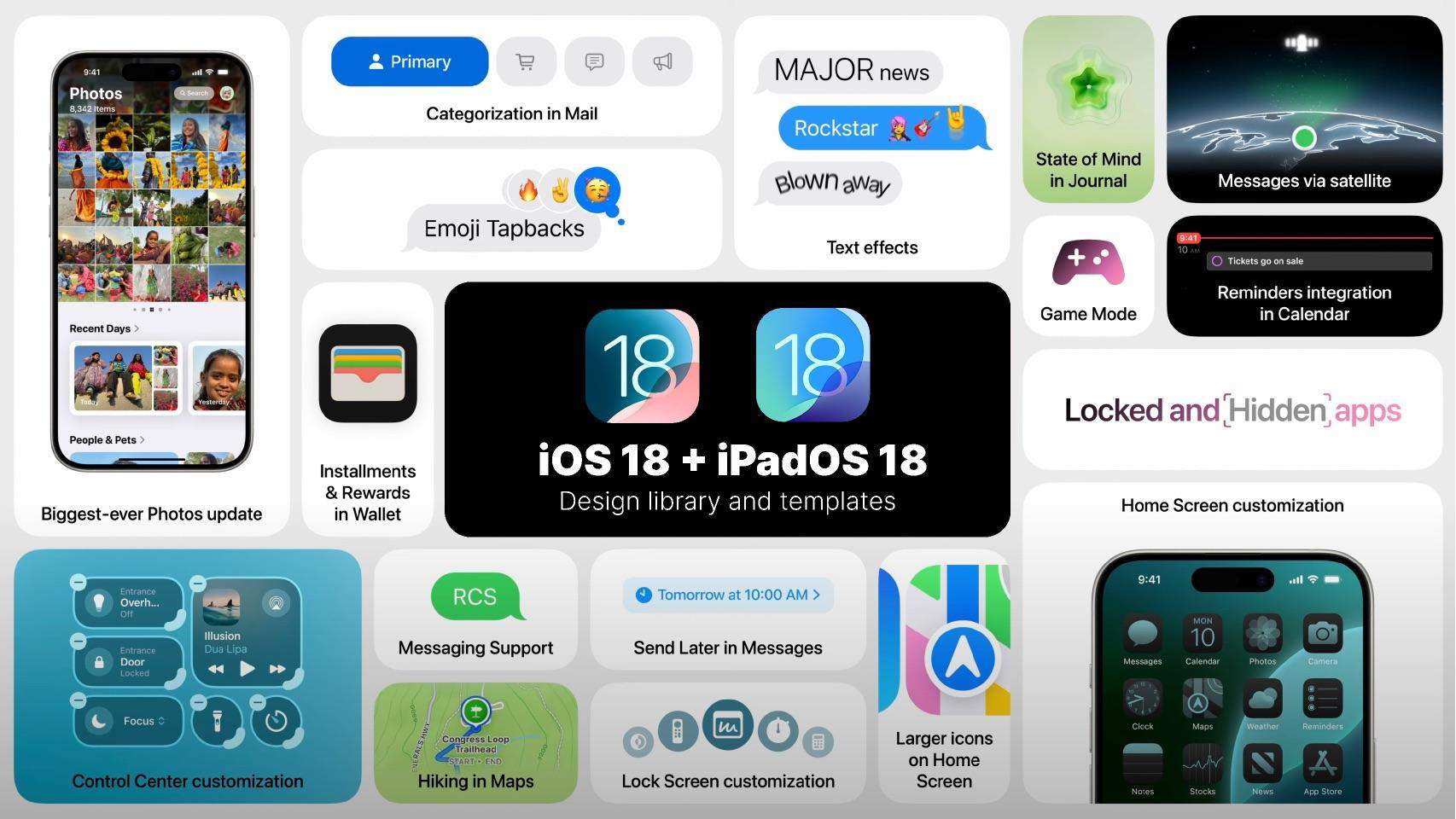 最新iOS 18 设计规范和组件