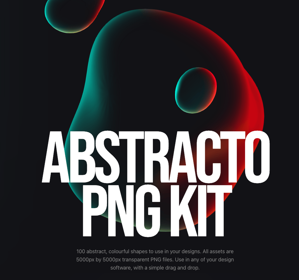 抽象形状素材：Abstracto
