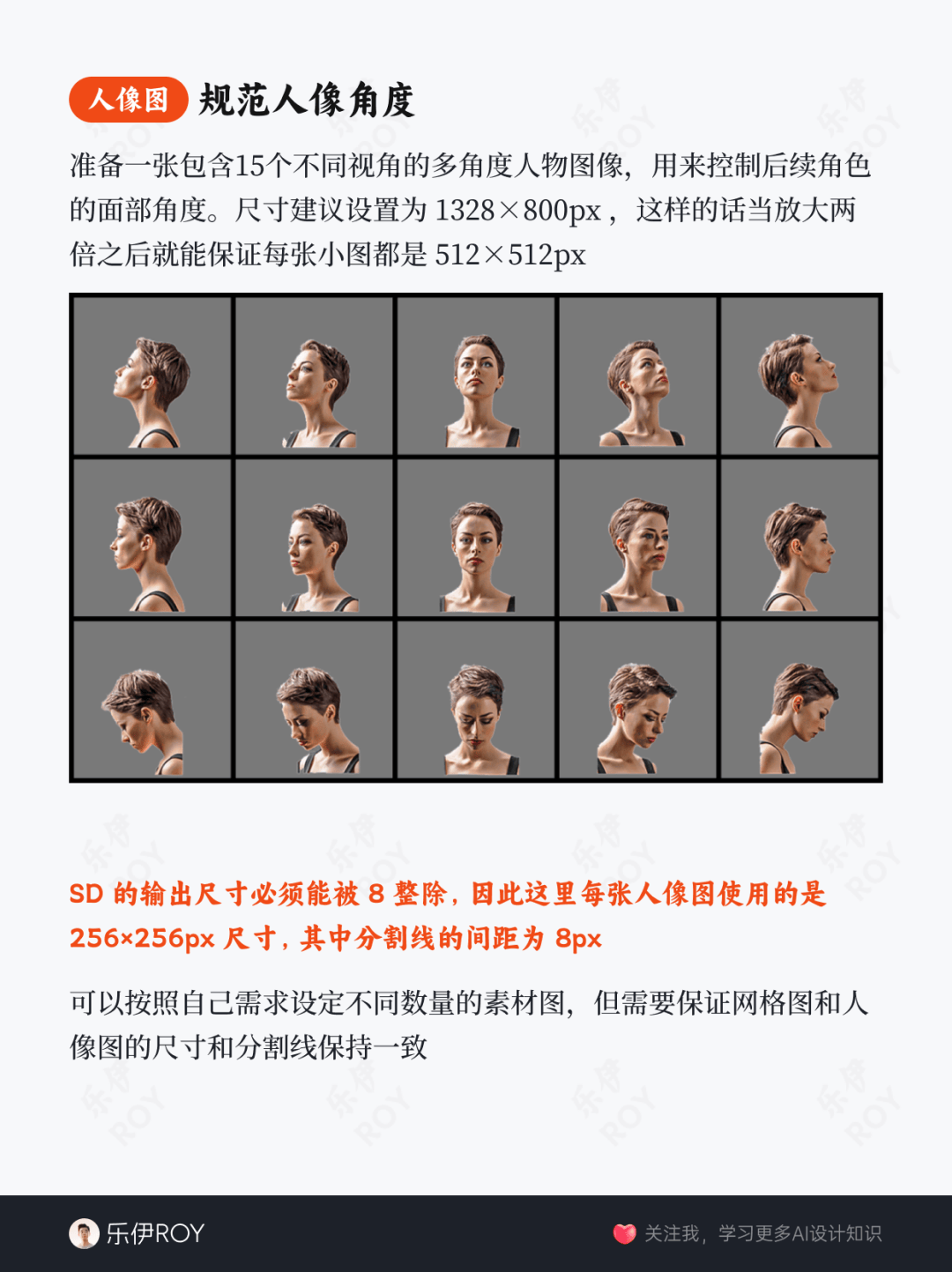 SD轻松固定角色一致性?多角度人像生成大揭秘！