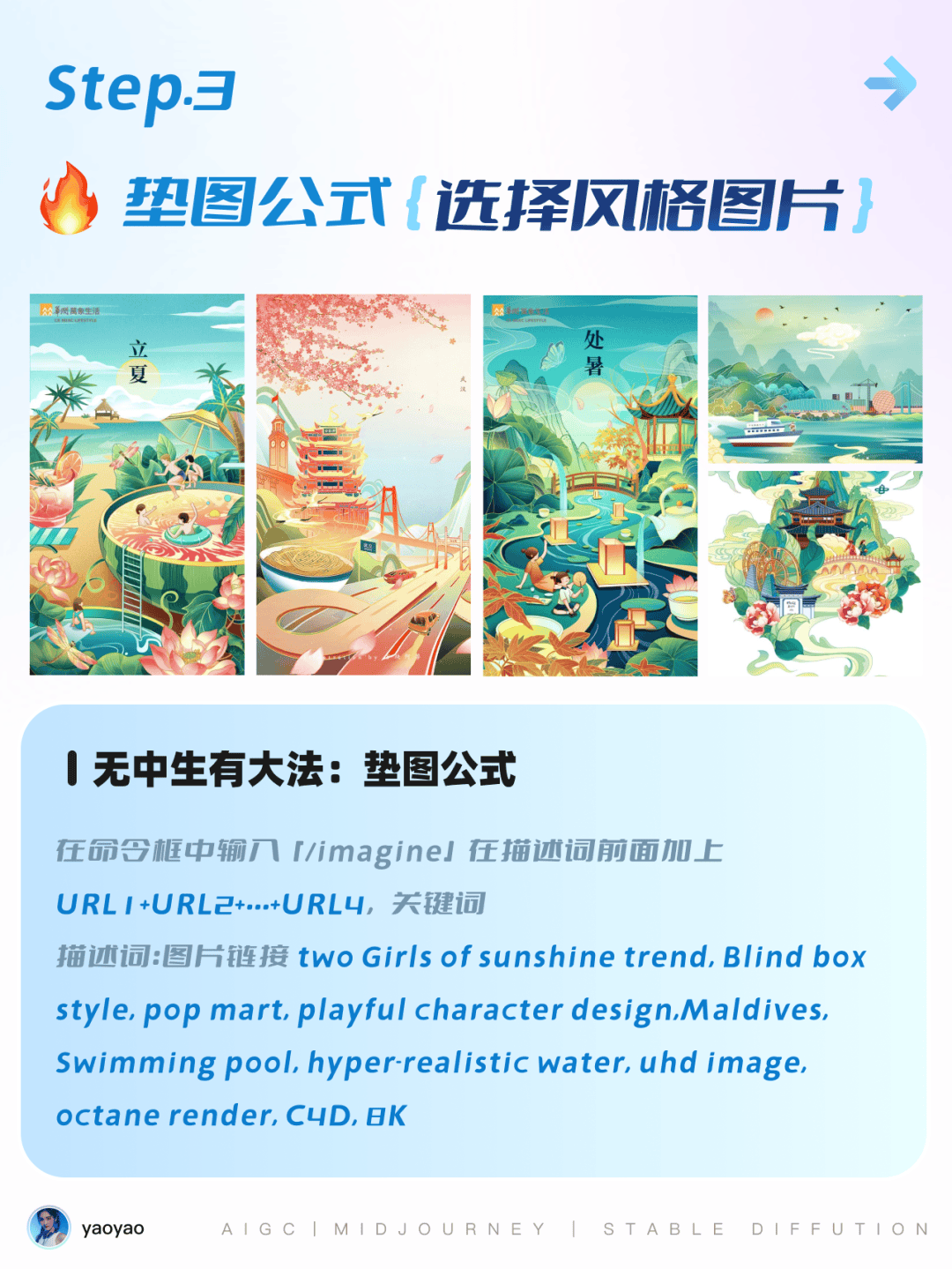6 步教程 打造你的专属《夏日派对》海报