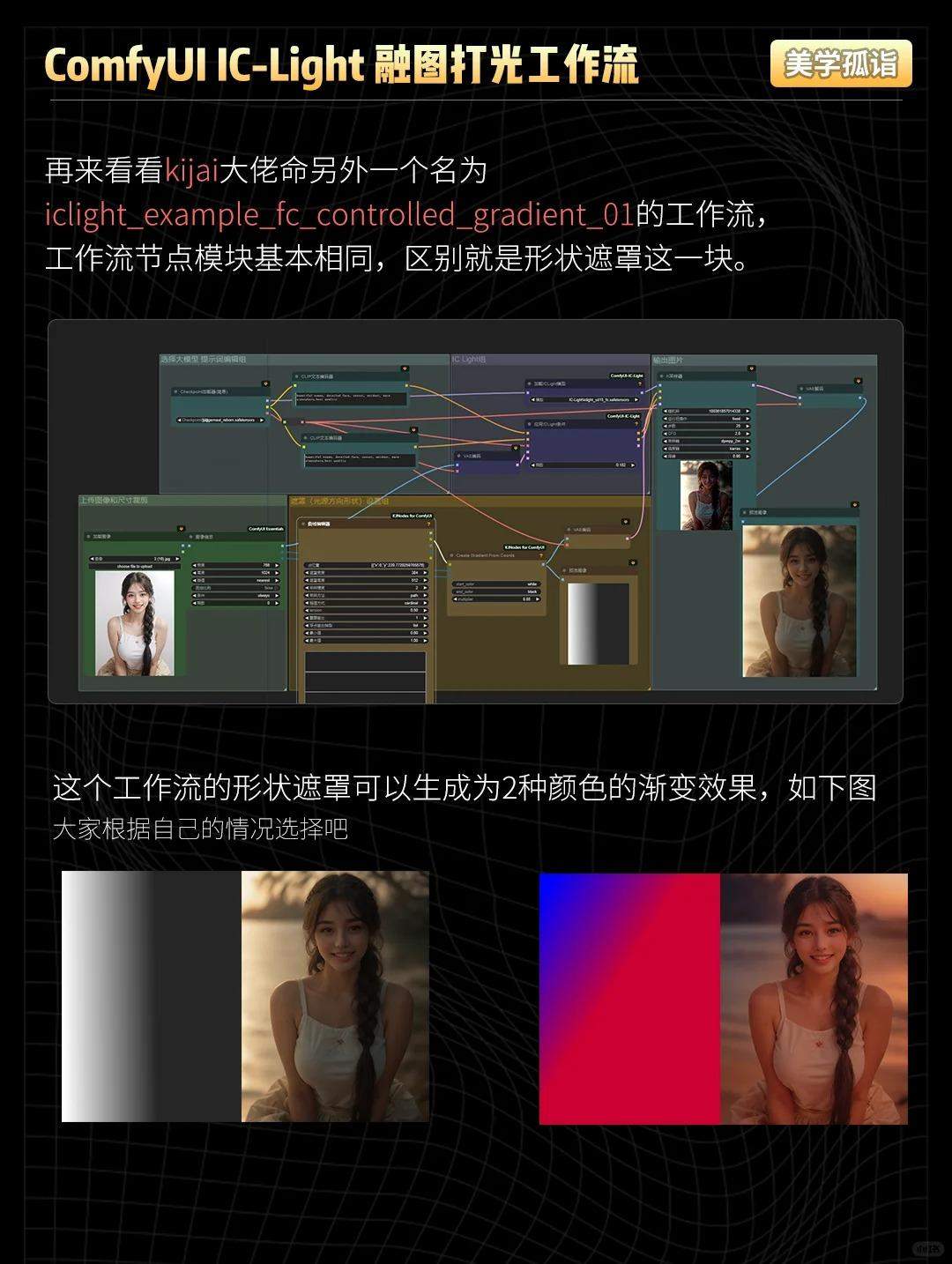 AIGC | IC-Light重打光ComfyUI工作流