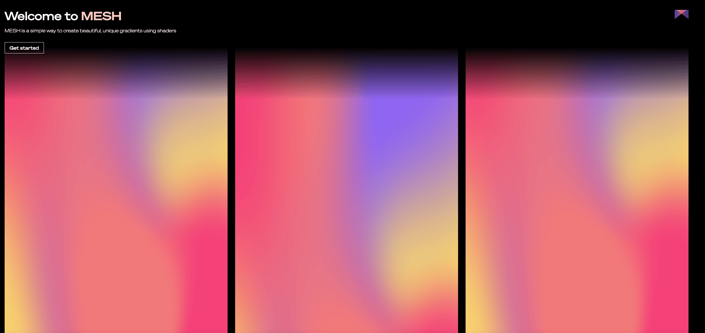 Mesh Gradient - 自定义渐变弥散生成器，支持PNG导出