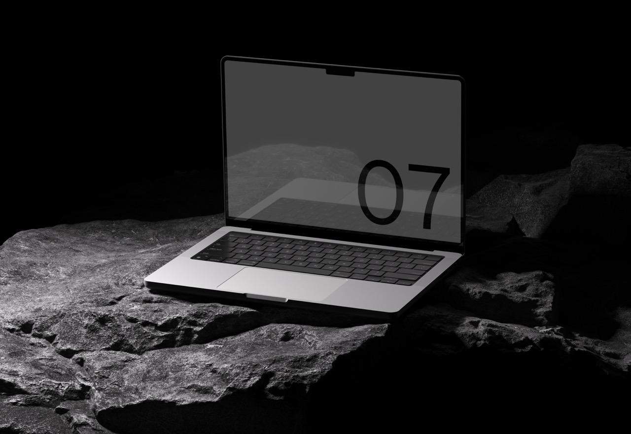 18款苹果MacBook笔记本电脑iphone苹果手机PSD素材下载