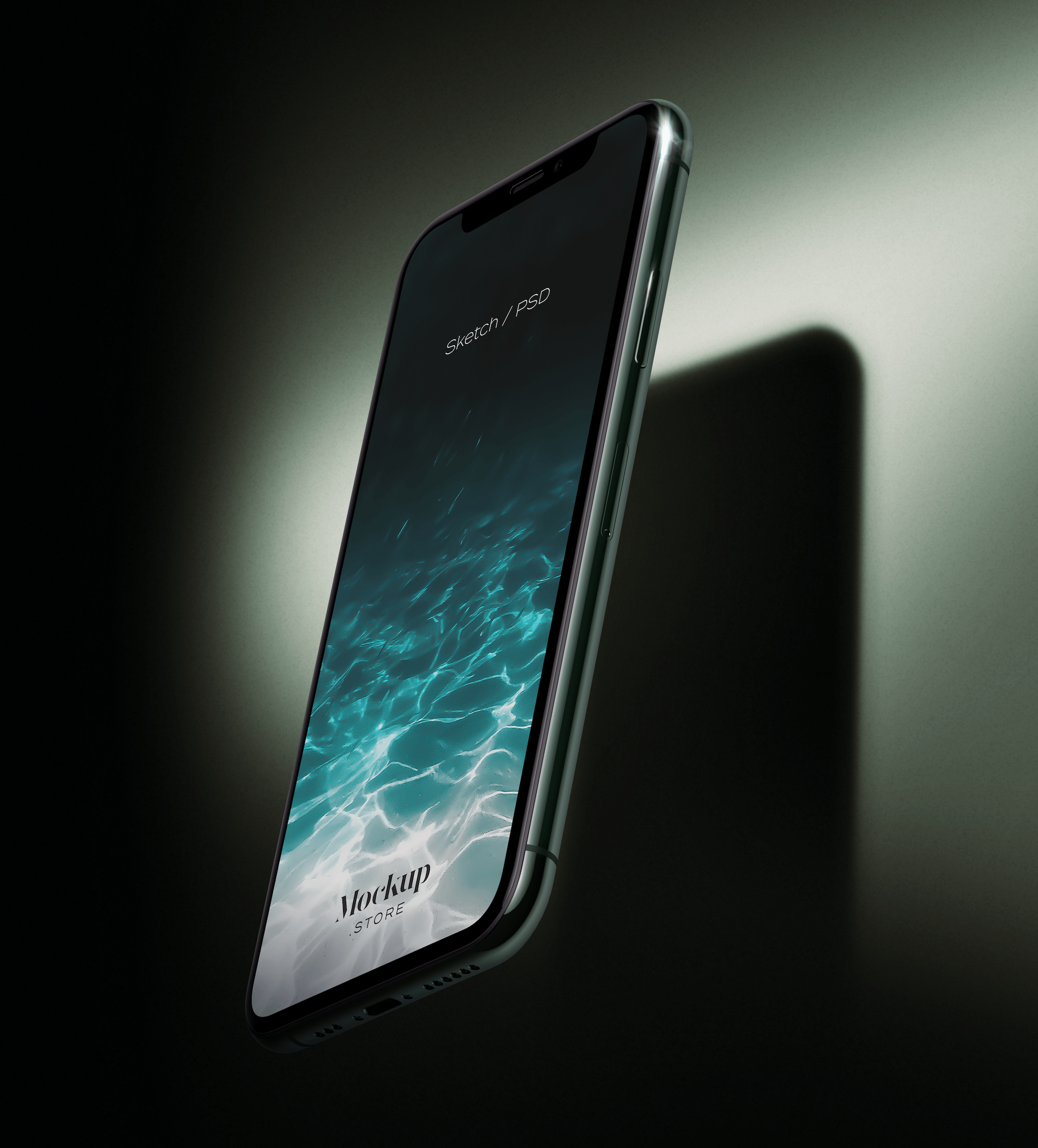 iPhone 11 透视效果psd素材免费下载