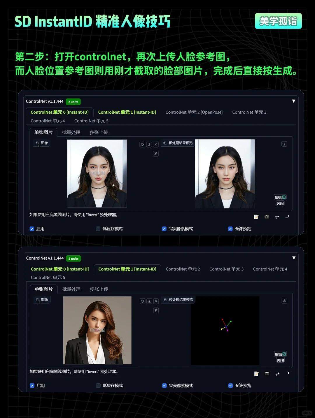 AIGC | InstantID精准人像技巧