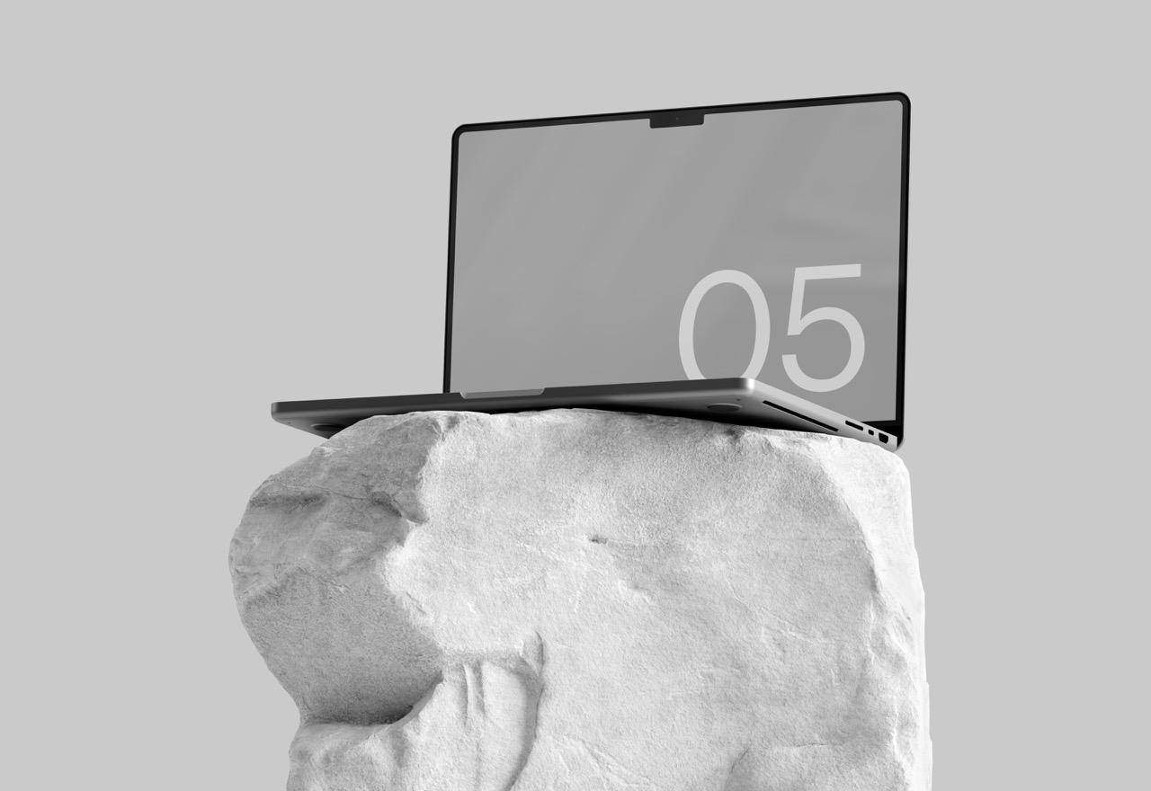 18款苹果MacBook笔记本电脑iphone苹果手机PSD素材下载