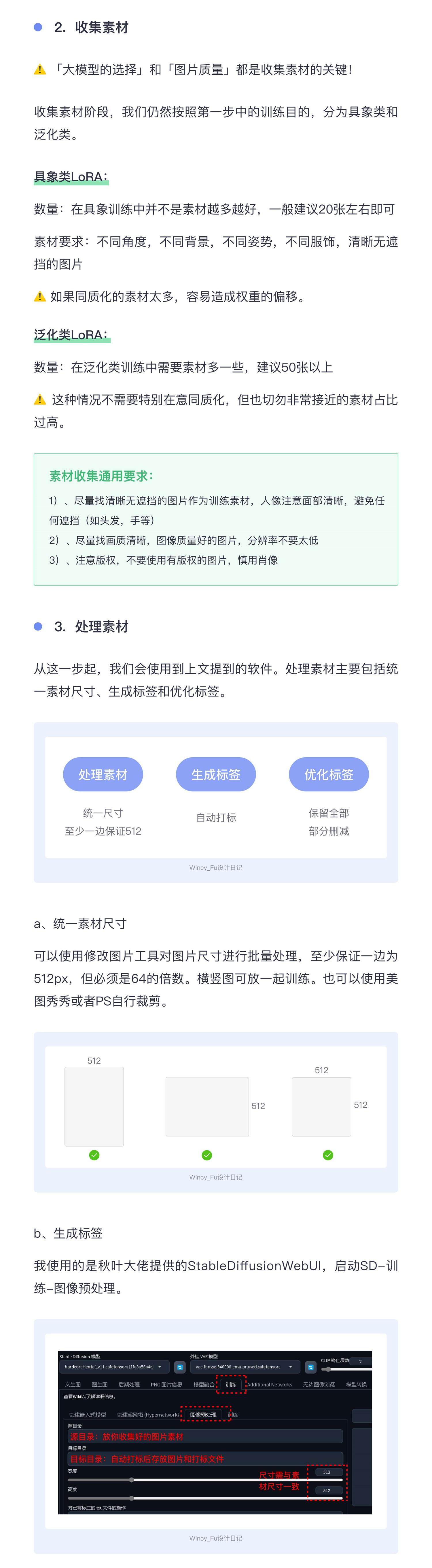 保姆级教程!Stable Diffusion LoRA模型训练教程(新手篇)