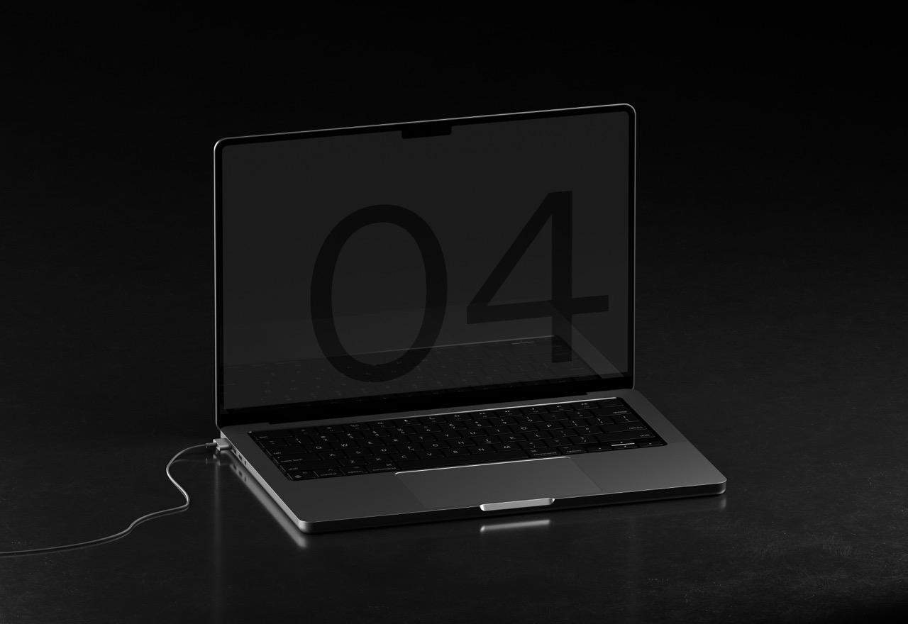 18款苹果MacBook笔记本电脑iphone苹果手机PSD素材下载