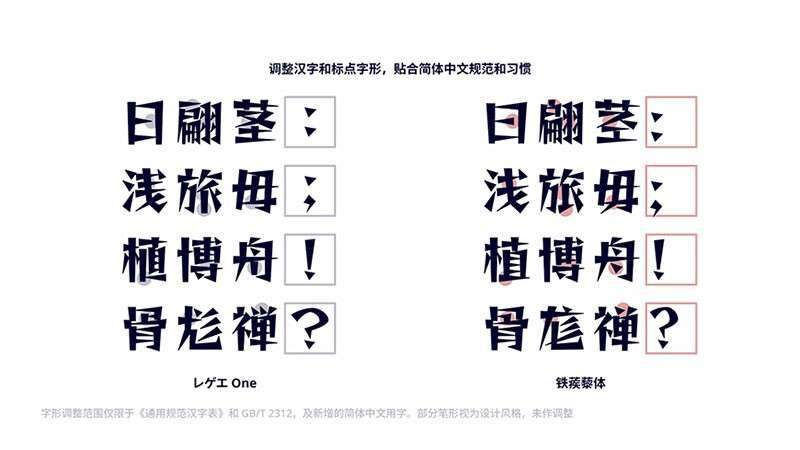 铁蒺藜体造型尖锐中文字体，免费可商用 设计素材 第3张