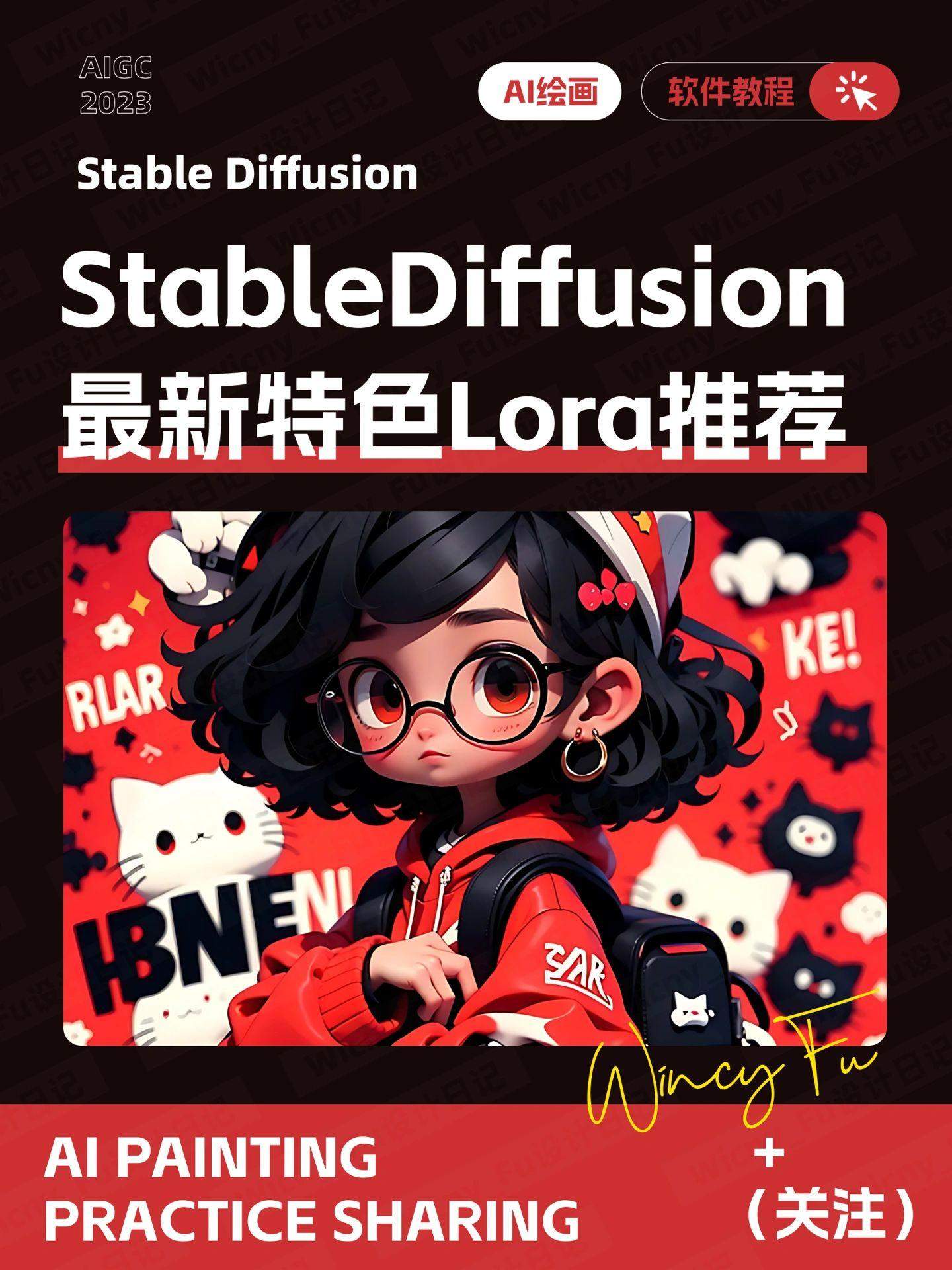 6款Stable Diffusion 最新特色 LoRA 推荐