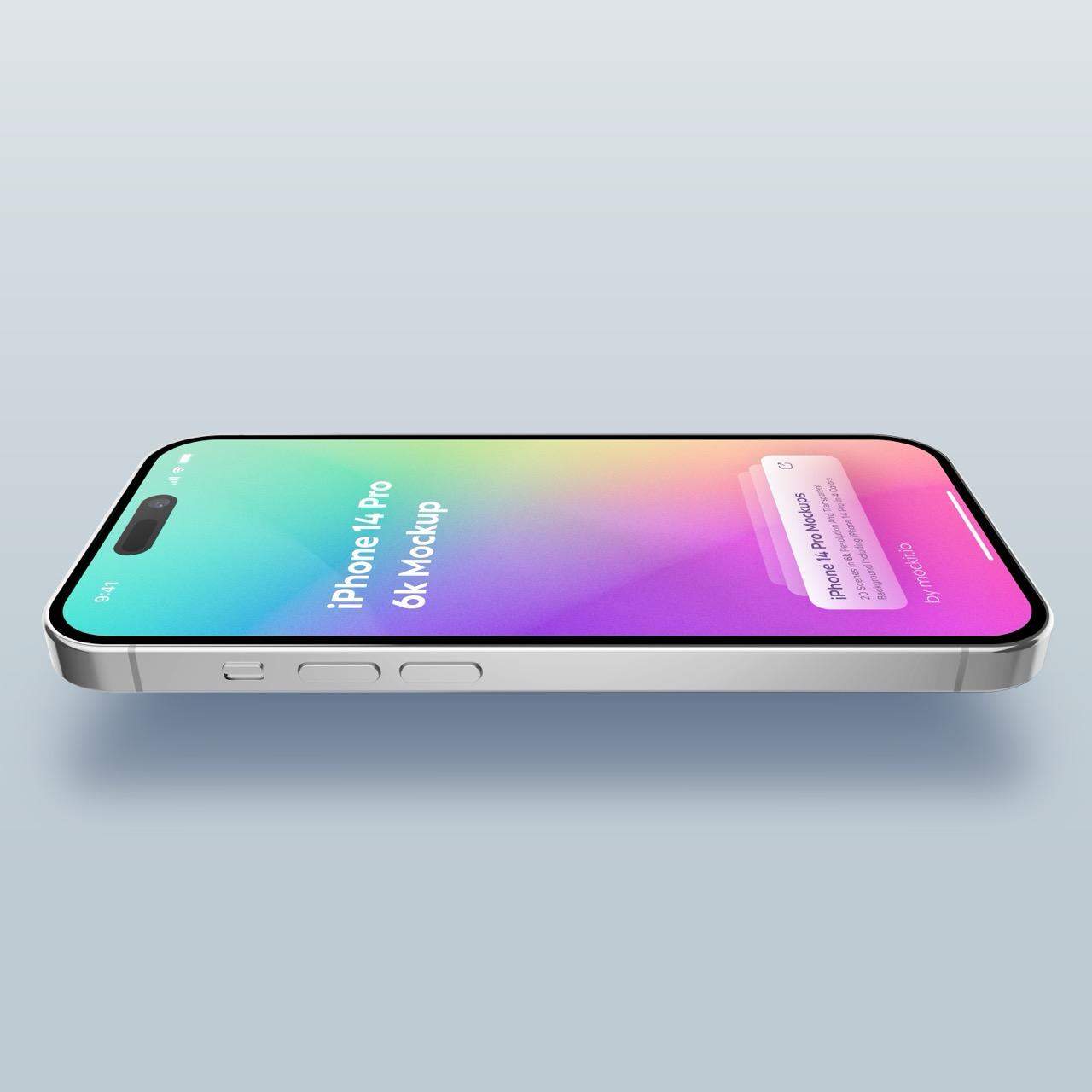 20款苹果iPhone 14 Pro手机贴图PSD源文件