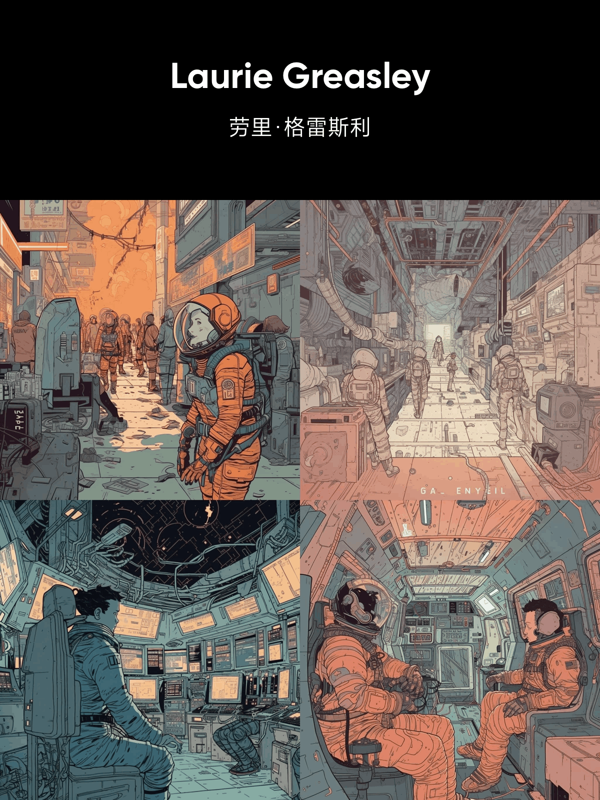 9 个 Midjourney 艺术家风格关键词！