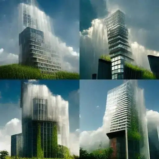 MidJourney建筑效果图生成Prompt示例3 MidJourney建筑效果图生成Prompt示例3