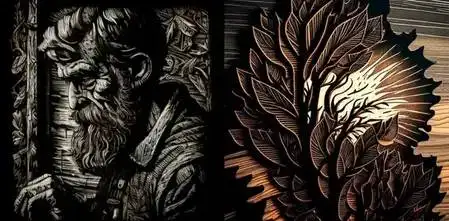 Woodcut(木刻画) Woodcut(木刻画)