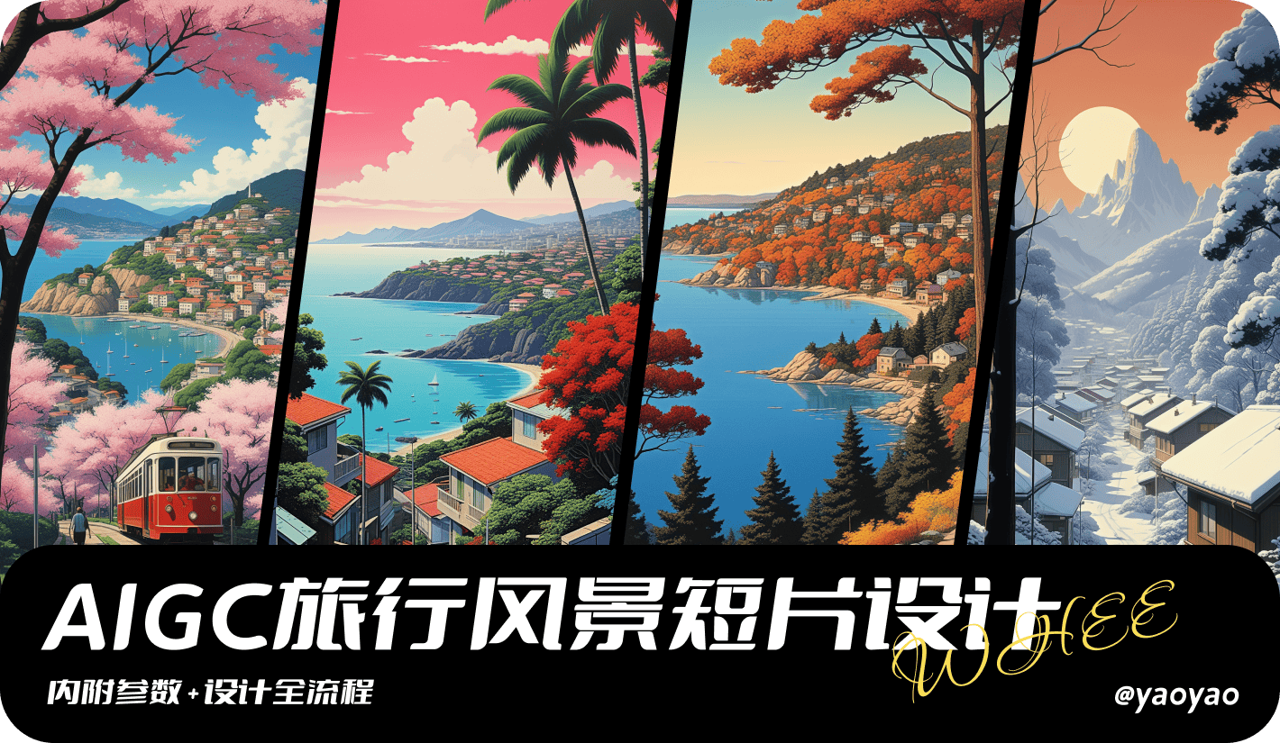 AIGC旅行风景短片设计全流程