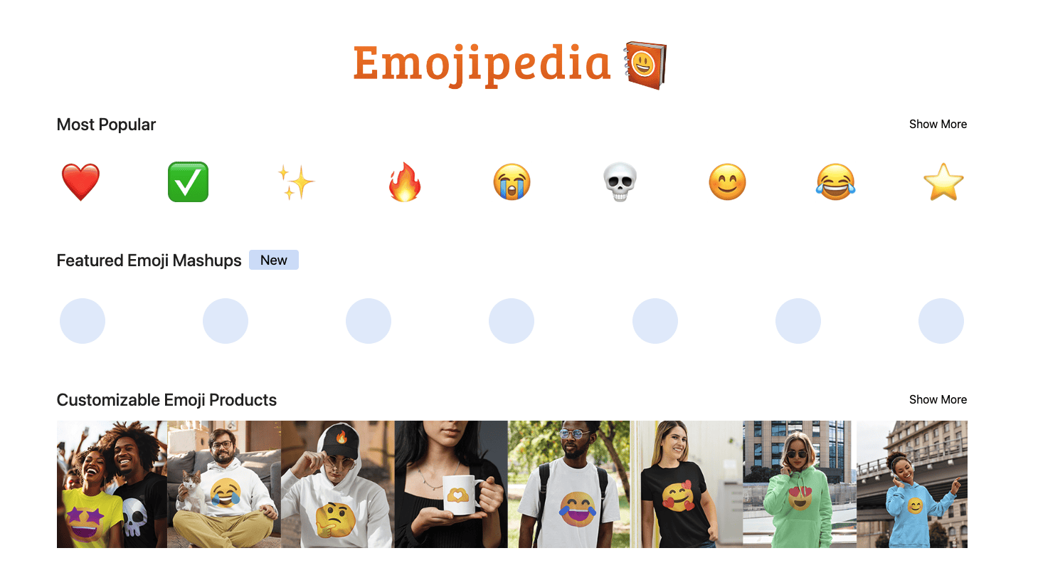 Emoji 大全 - 了解每个表情含义及不同平台视觉效果