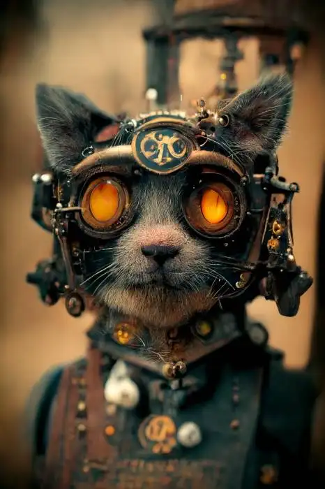 蒸汽朋克猫