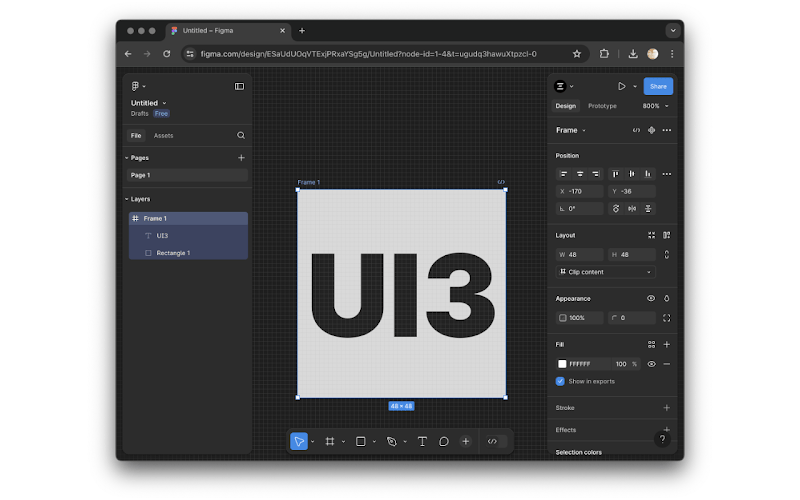 提前体验 Figma UI3 界面