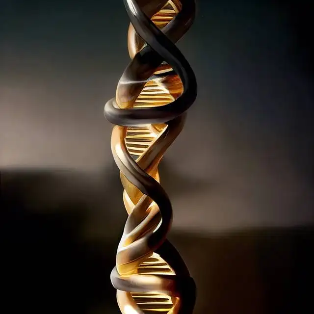 棚内拍摄的DNA双螺旋 棚内拍摄的DNA双螺旋