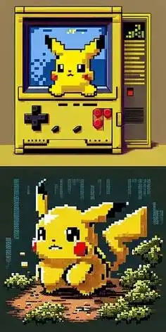 Pixel art Pixel art