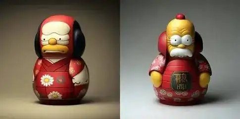 荷马-辛普森作为达鲁玛娃娃 荷马-辛普森作为达鲁玛娃娃