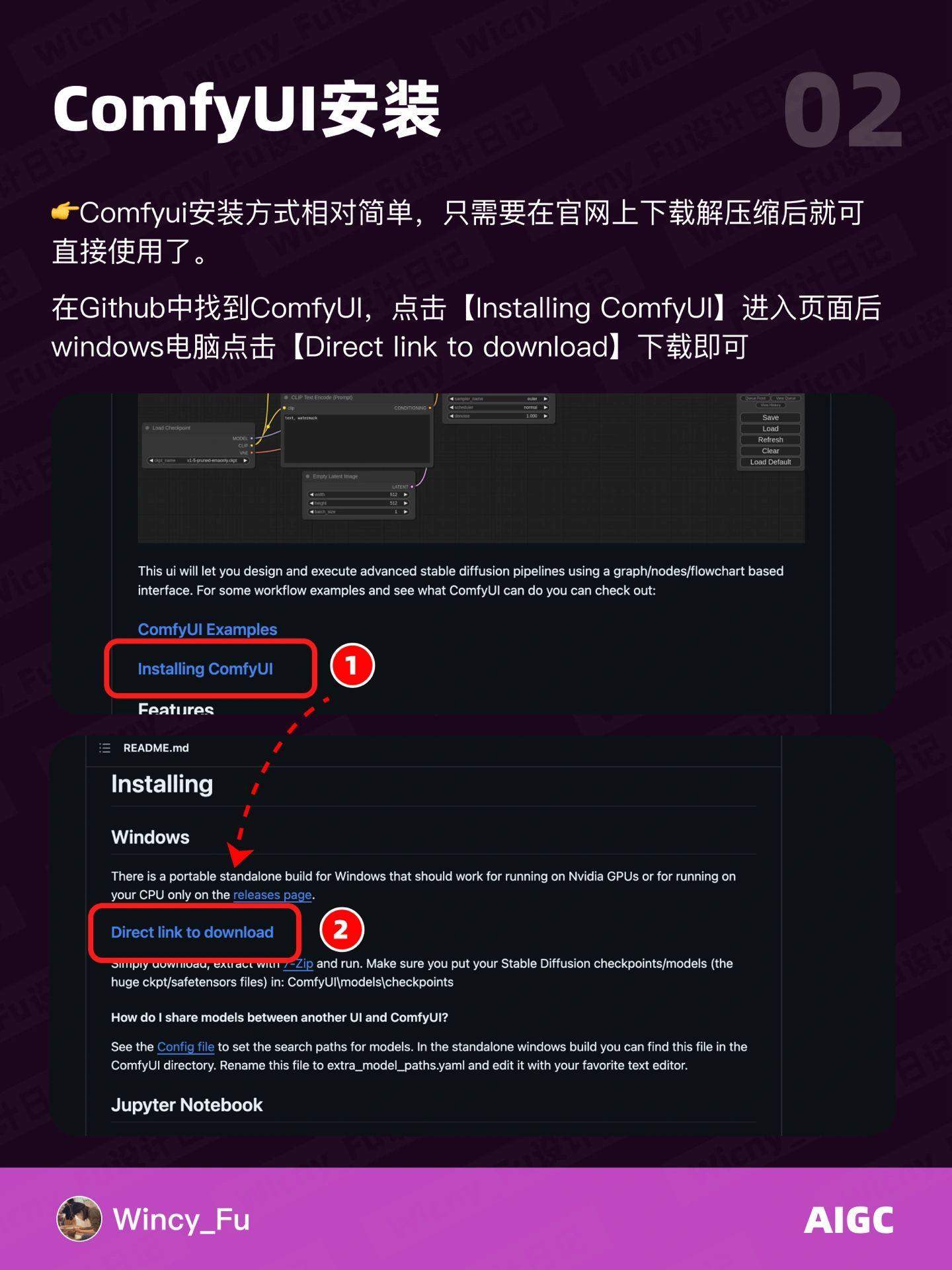 Stable Diffusion进阶教程！5步学会ComfyUI安装部署！