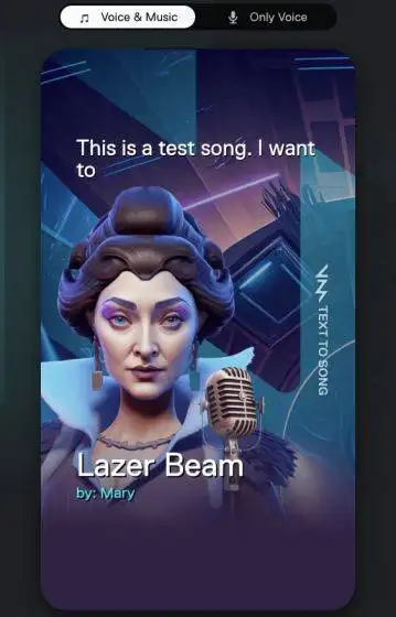 Voicemod Text to Song Converter Voicemod Text to Song Converter