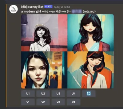 midjourney生成图片 midjourney生成图片