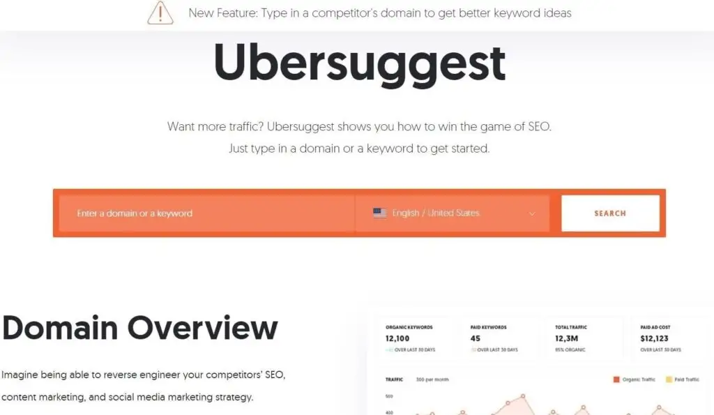 Ubersuggest Ubersuggest