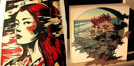 Woodblock Print(木版画) Woodblock Print(木版画)