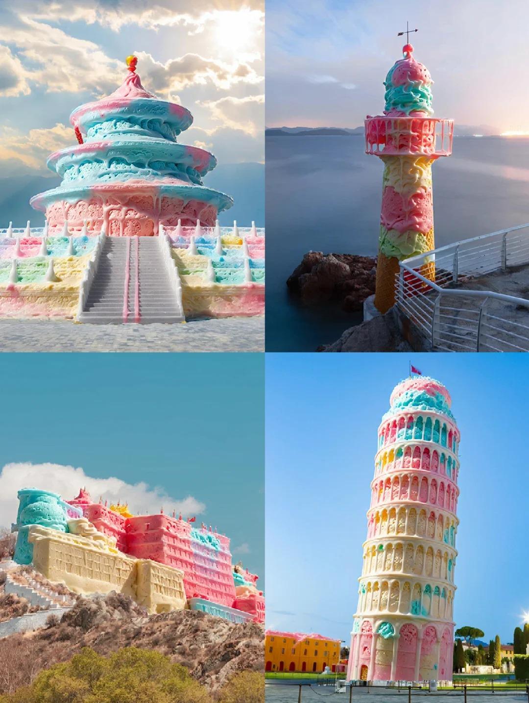 在线使用?冰淇淋风格化?建筑工作流