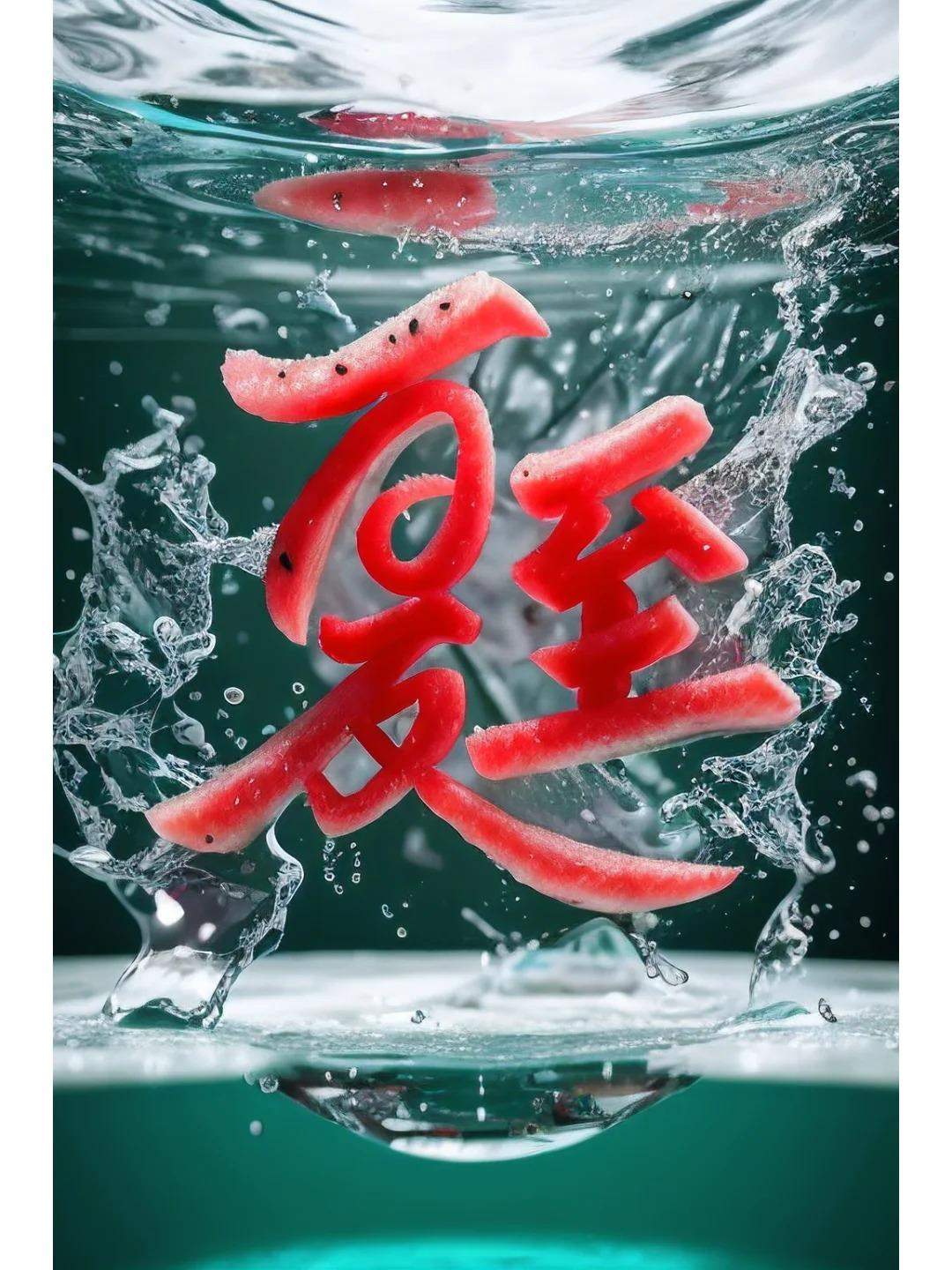 Stable Diffusion AI字体-夏至