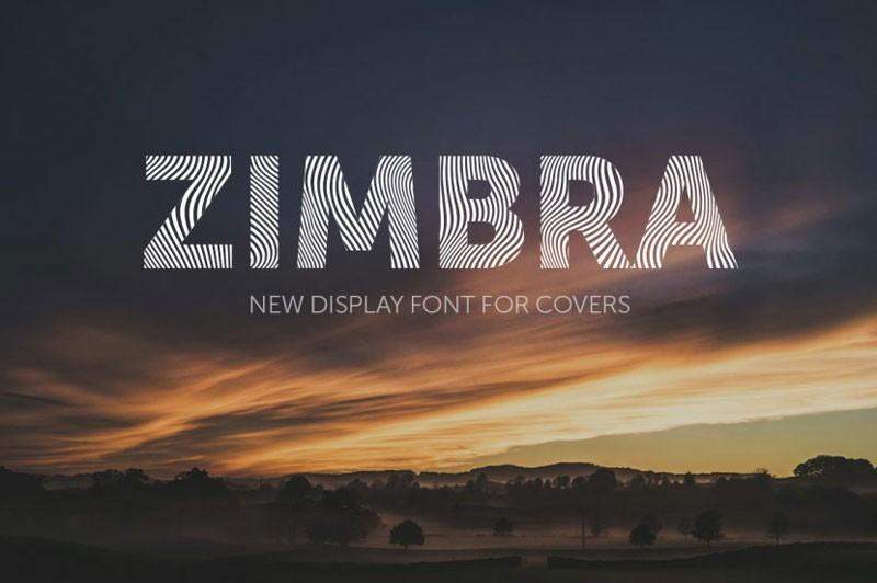 Zimbra英文字体，免费可商用