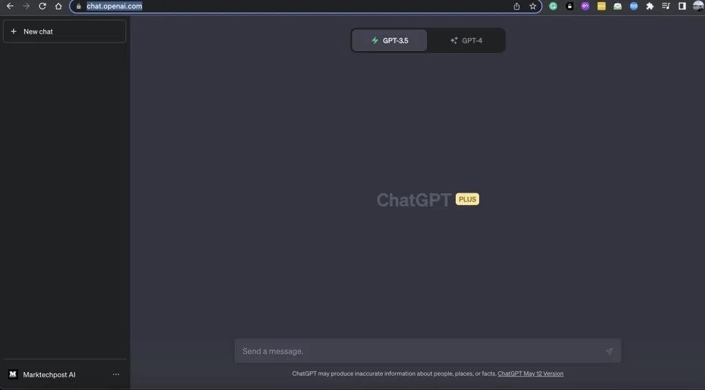 ChatGPT聊天窗口
