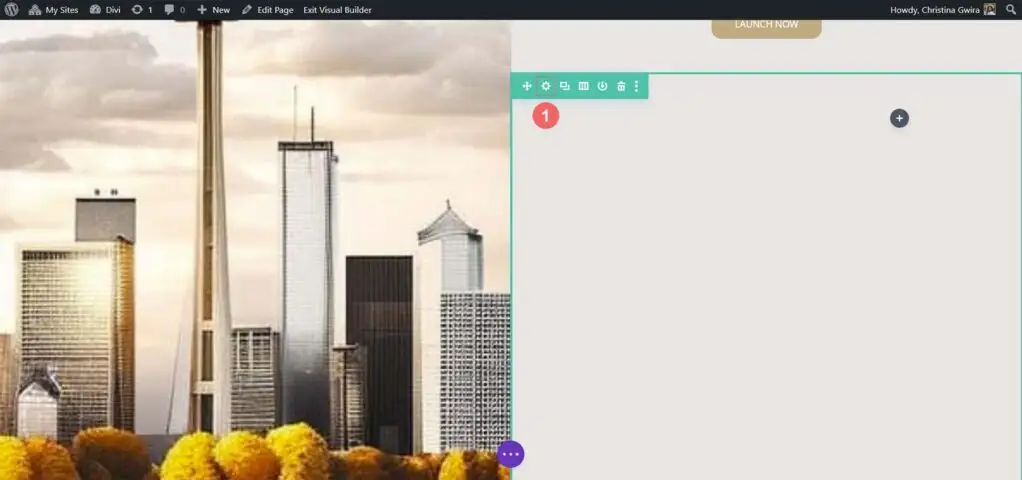 编辑第二栏第二列
